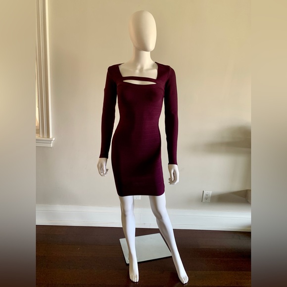 NWOT Marciano Kamille Bandage Dress in Sugar Plum Jewel - Picture 1 of 7